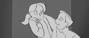 JOE: We are. There’s a shortcut down this alley.