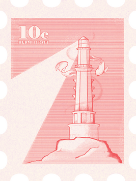 Lighthouse Stamp