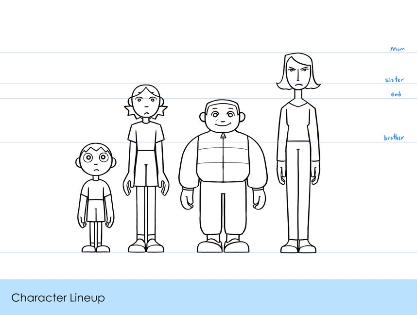 Family Height Chart
